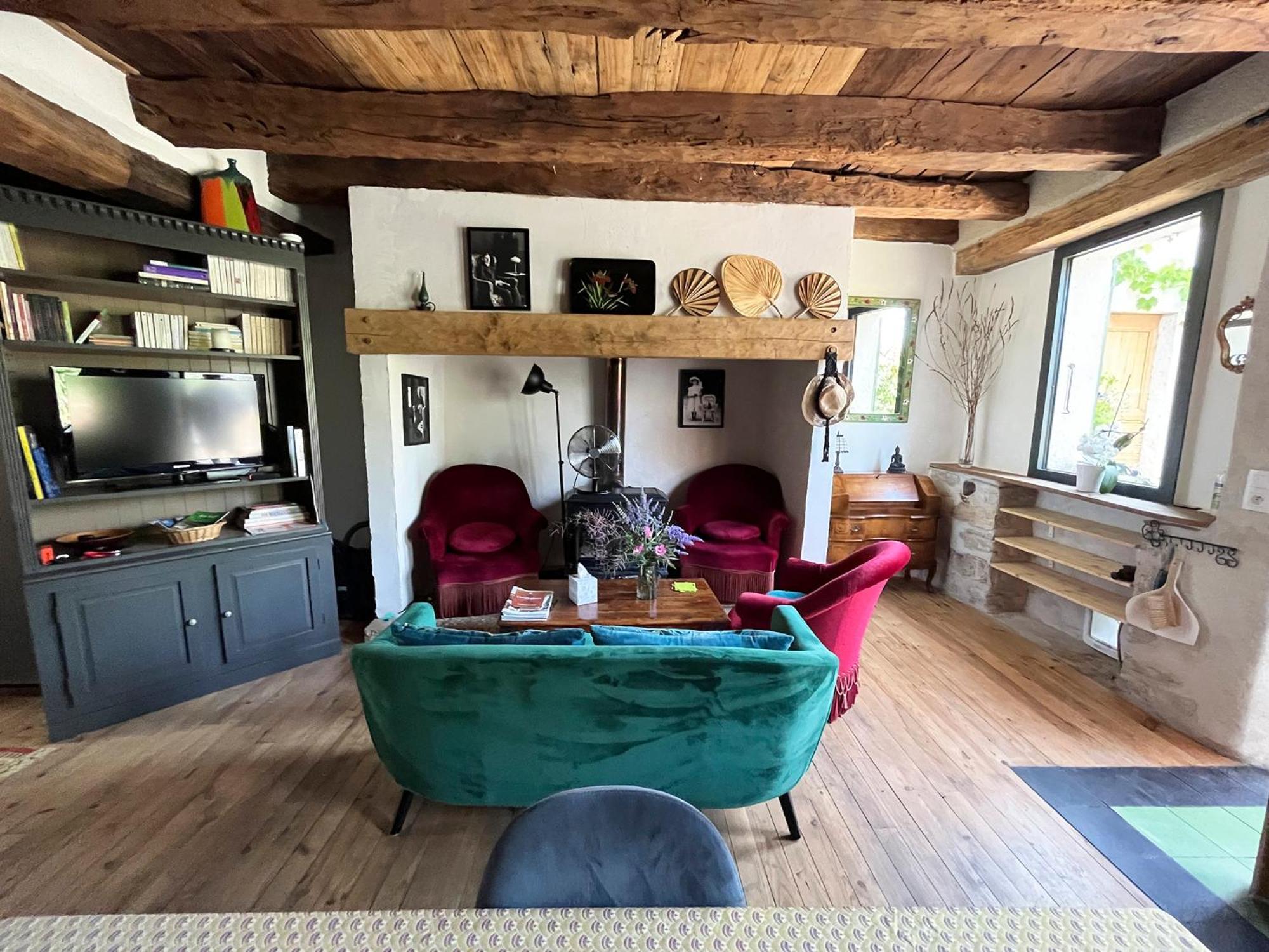 Charmante Maison De Village Senaillac-Lauzes エクステリア 写真